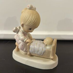 Precious Moments-“The Hand that rocks the future “ 1979- like new